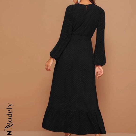 🖤Black Swiss dot dress🖤 - Picture 2 of 7